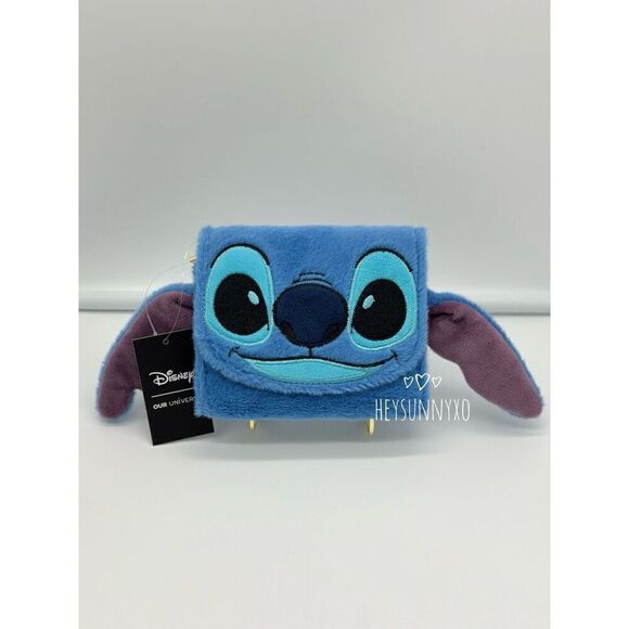 Our Universe Disney Lilo & Stitch Plush Figural Wallet